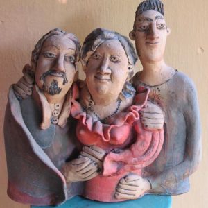 Kerámia családi portré
